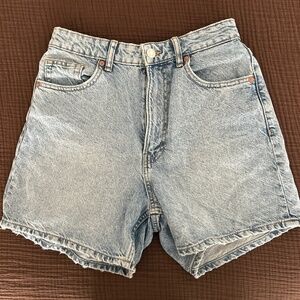 Zara Womens Jean Shorts Size 40 Regular Fit